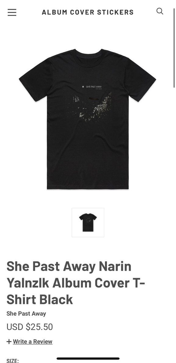 She Past Away Baskılı Siyah Tişört - Görsel 3