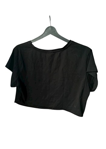 Burzum Aske Baskılı Tasarım Crop Top - Görsel 5