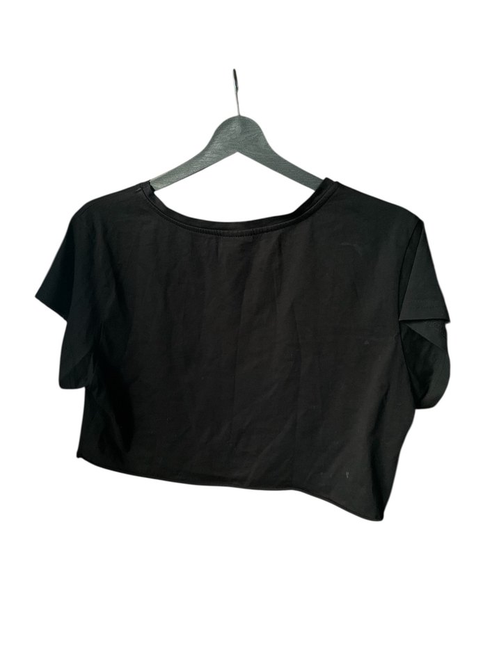 Burzum Aske Baskılı Tasarım Crop Top - Görsel 5