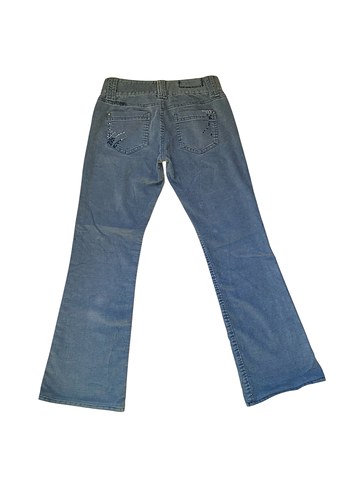 GAP Low Rise Boot Cut Kadın Blue Denim Pantolon - Görsel 6
