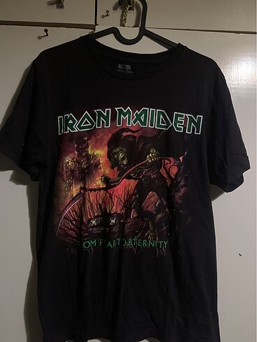 Iron maiden metal grup t-shirt