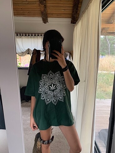 Kozmidelic Weed Mandala T-shirt