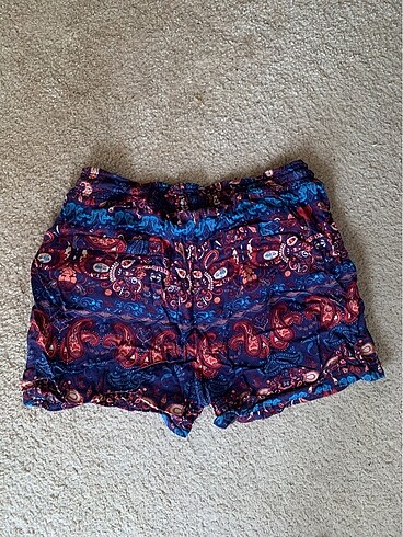 American Vintage Etnik Desenli Hippie Şort
