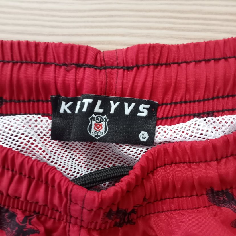 bjk erkek Deniz şortu L beden - Görsel 3