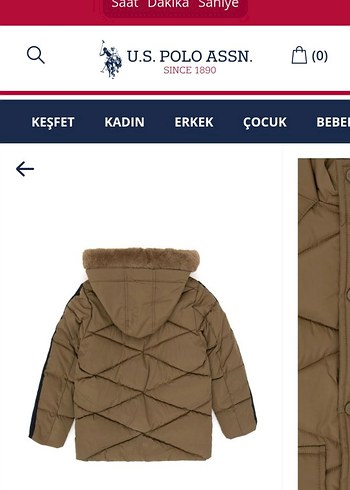 Kürklü Kapüşonlu Erkek Çocuk Mont - Görsel 2