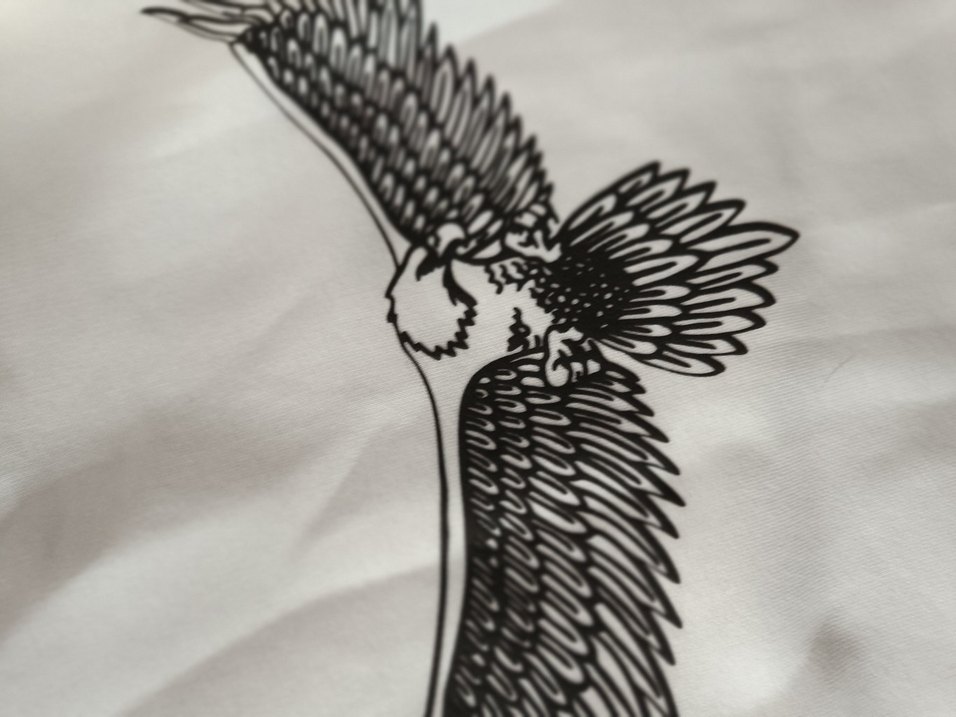 bjk Kapüşonlu Beyaz Sweatshirt, Baskılı, Rahat Kesim - Görsel 3