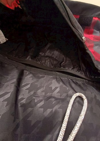 JanSport Kırmızı Kareli Erkek Postacı Çantası - Görsel 6