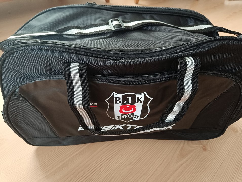 Erkek bjk Siyah Beşiktaş Spor Çantası - Görsel 2