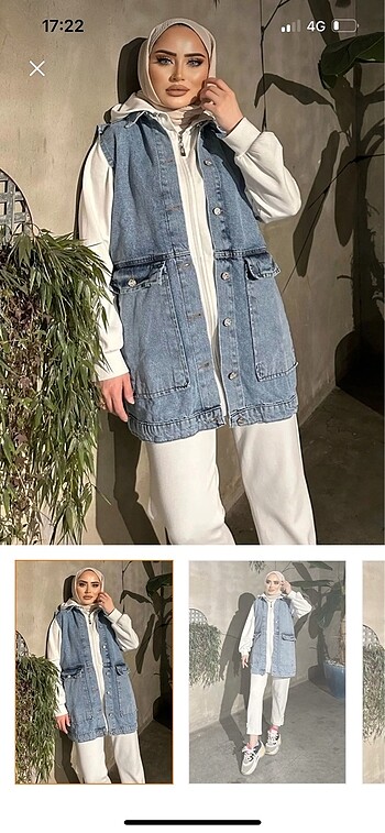 Trendyol & Milla Kadın kot ceket