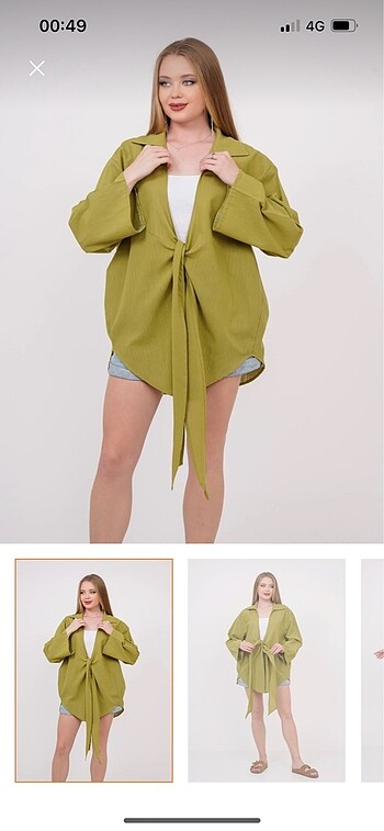 Yeşil trend kimono