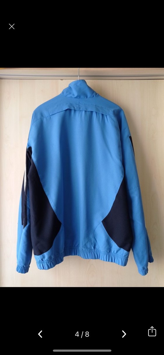 Erkek Fermuarlı Spor ceket adidas - Görsel 4