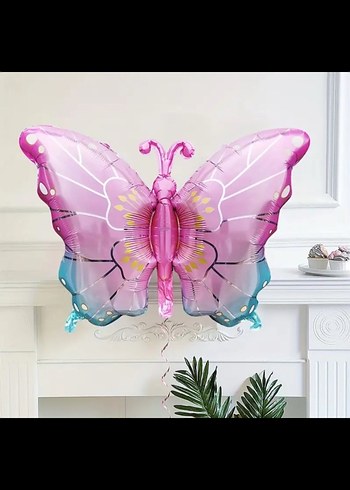 Pembe kelebek balon - Görsel 2