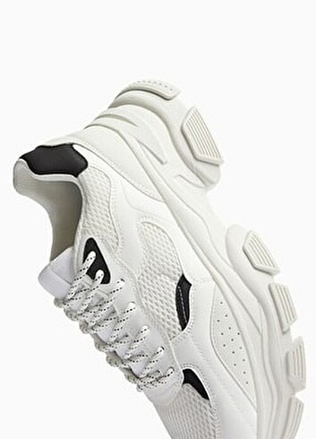 39 Beden Bershka beyaz sneakers