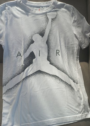 Nike Air Jumpman Baskili Beyaz Tisort