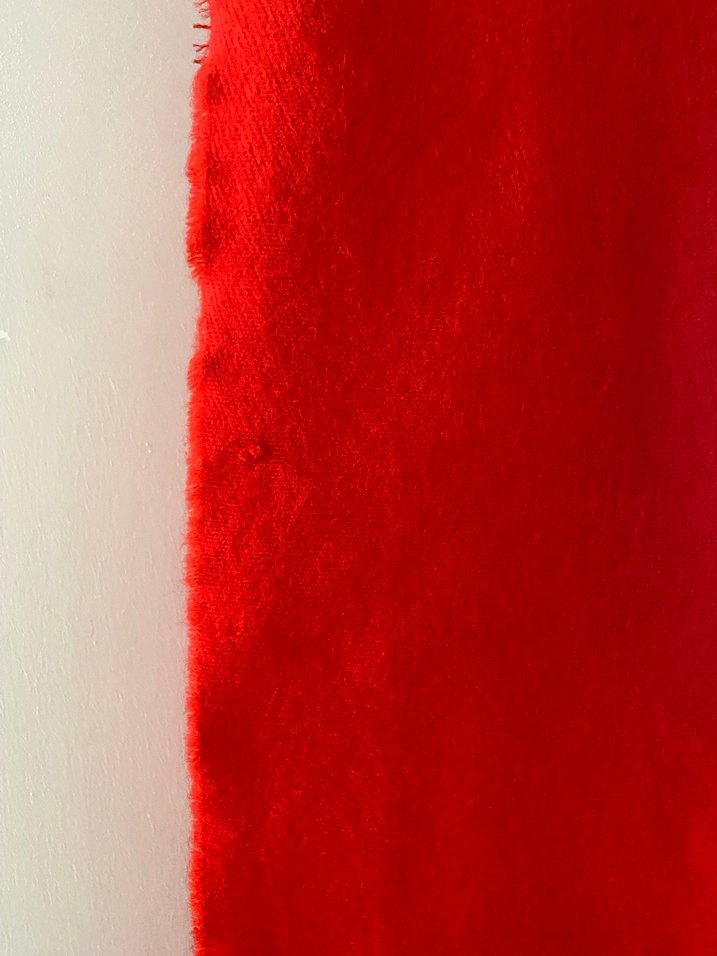 Kırmızı Atkı / Şal - Görsel 4