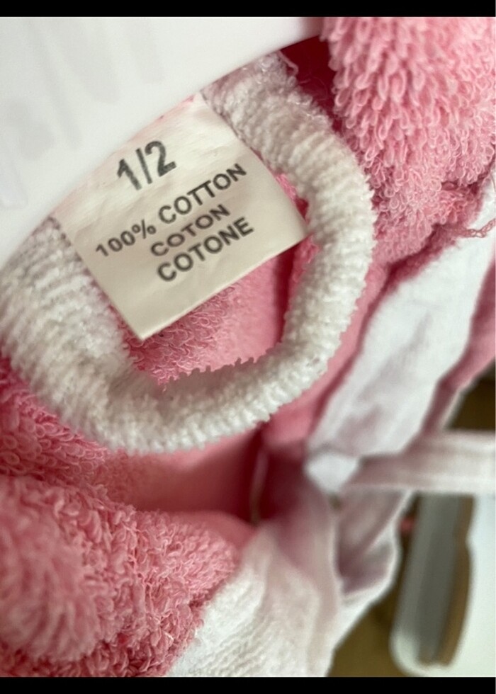 Kız Bebek Bornoz - Görsel 3