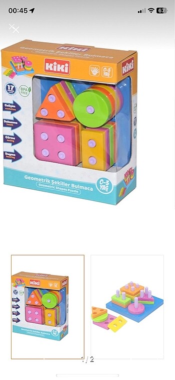 Kiki Bultak Geometrik Şekiller