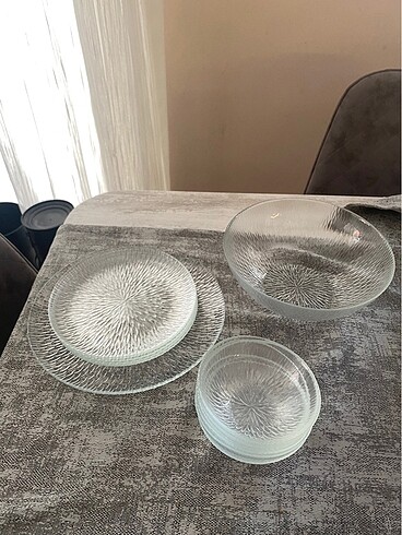 Paşabahçe Servis Tabağı Borcam Seti