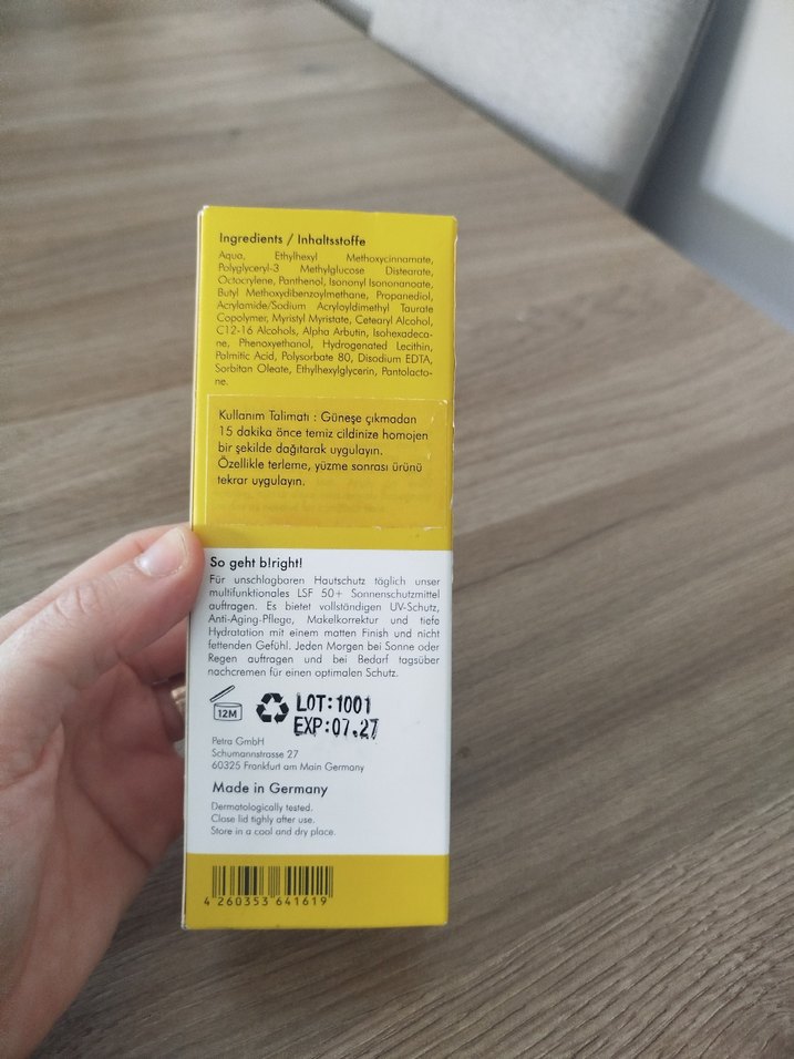 Vitayes 50+ SPF Nemlendirici Güneş Kremi — görsel 3/3