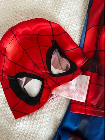4 Yaş Beden kırmızı Renk spider man kostüm