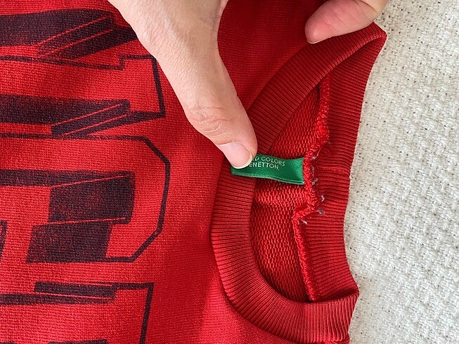 Benetton çocuk sweatshirt