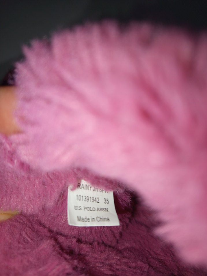 Pembe Kürklü Nakışlı Kız Botu - Görsel 3