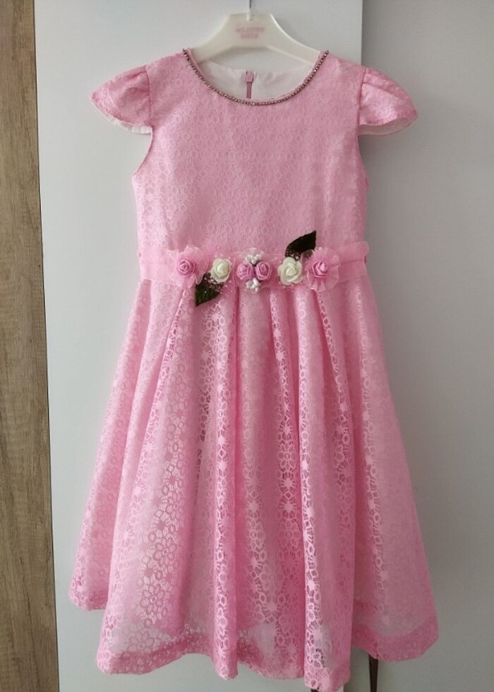Bayram şekeri kız elbisesi - Görsel 2