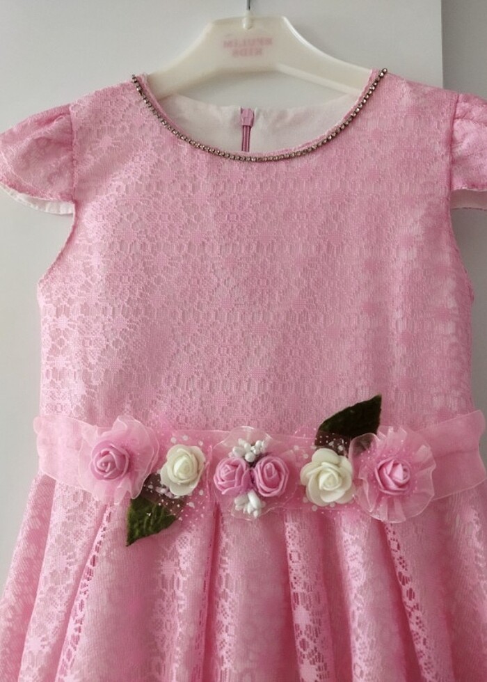 Bayram şekeri kız elbisesi - Görsel 4