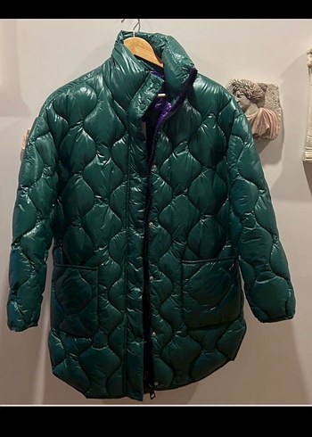 Mango Oversize Kapitone Anorak - Görsel 3