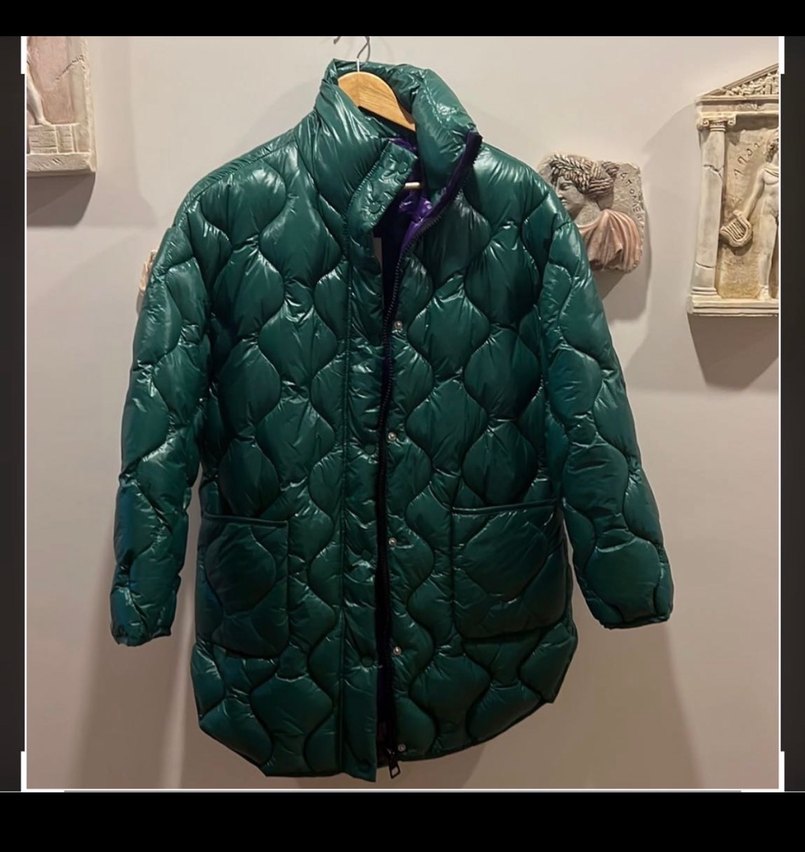 Mango Oversize Kapitone Anorak - Görsel 3