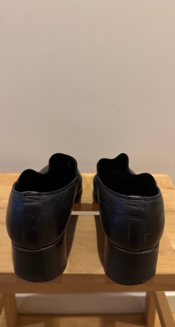 Klasik Siyah Kadın Topuklu Ayakkabı - Görsel 3