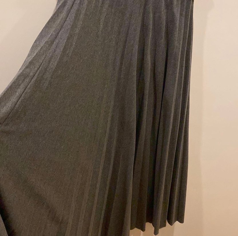 LCW Gri Uzun Pilili Etek - Görsel 2