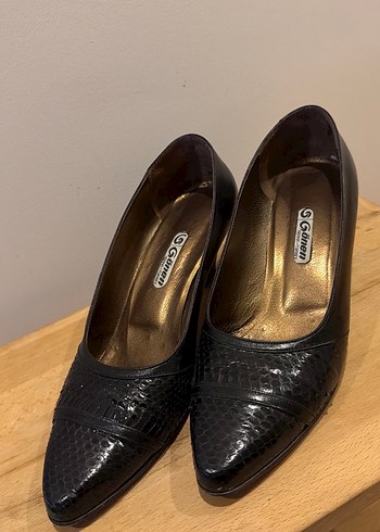 Adana Gönen Kundura Yılan Derisi Detaylı Ayakkabı - Görsel 2