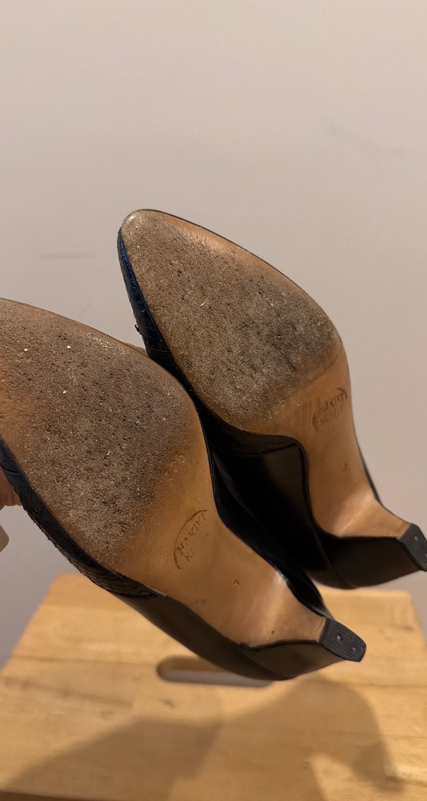 Adana Gönen Kundura Yılan Derisi Detaylı Ayakkabı - Görsel 3