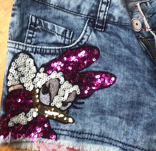 H&M Mini Kot Şort