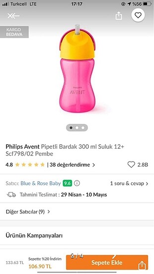 Philips Avent suluk