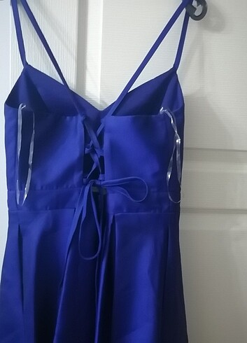 Saten elbise - Görsel 2