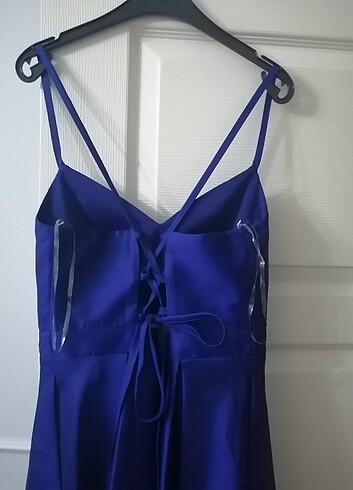 Saten elbise - Görsel 4