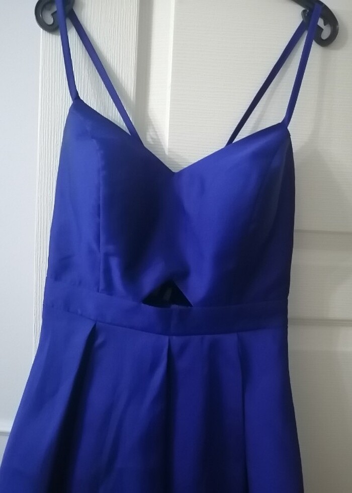 Saten elbise  - Görsel 3