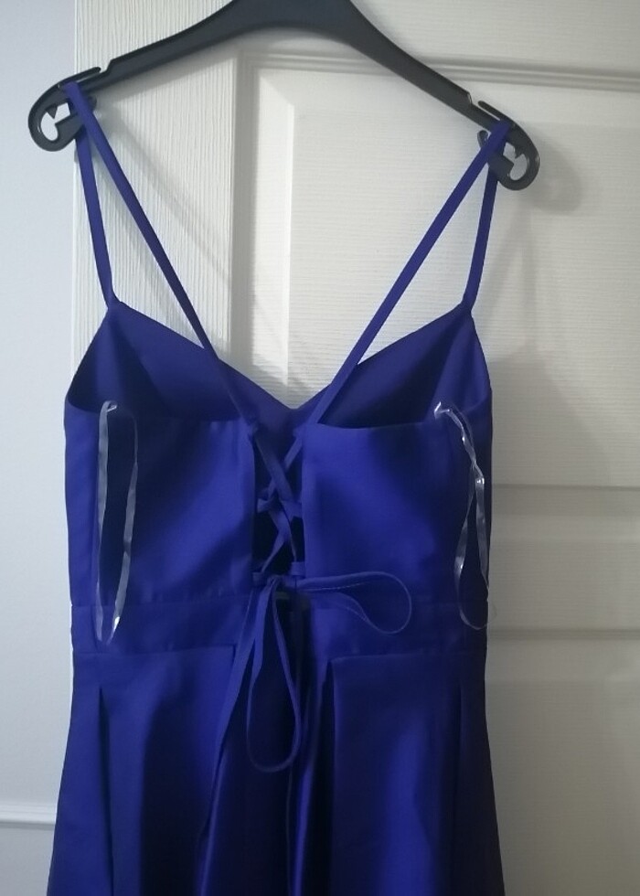 Saten elbise  - Görsel 4