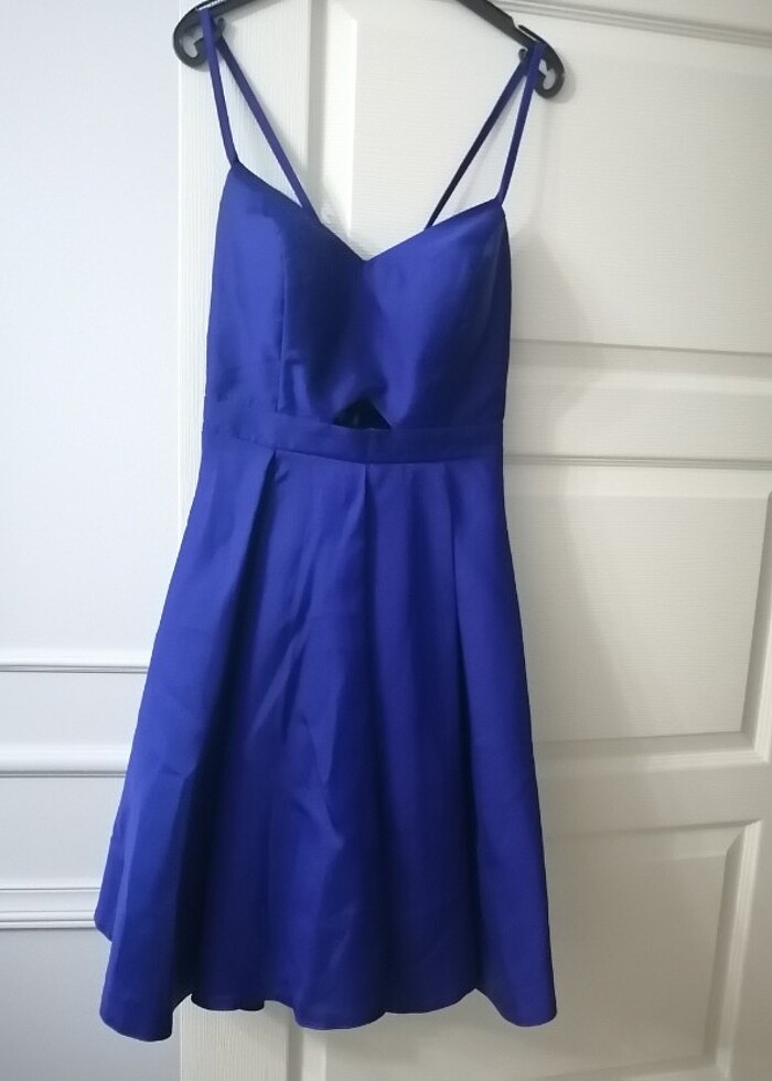 Saten elbise  - Görsel 5