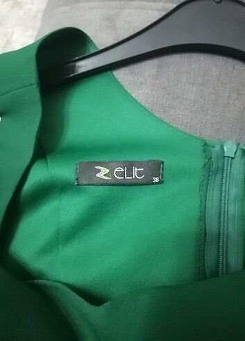 Yeşil abiye elbise - Görsel 4