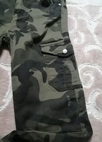 Kamuflaj desen pantalon - Görsel 3