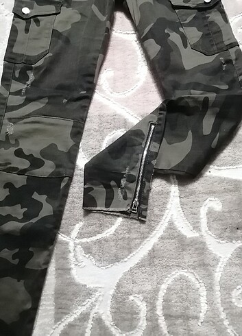 Kamuflaj desen pantalon - Görsel 4