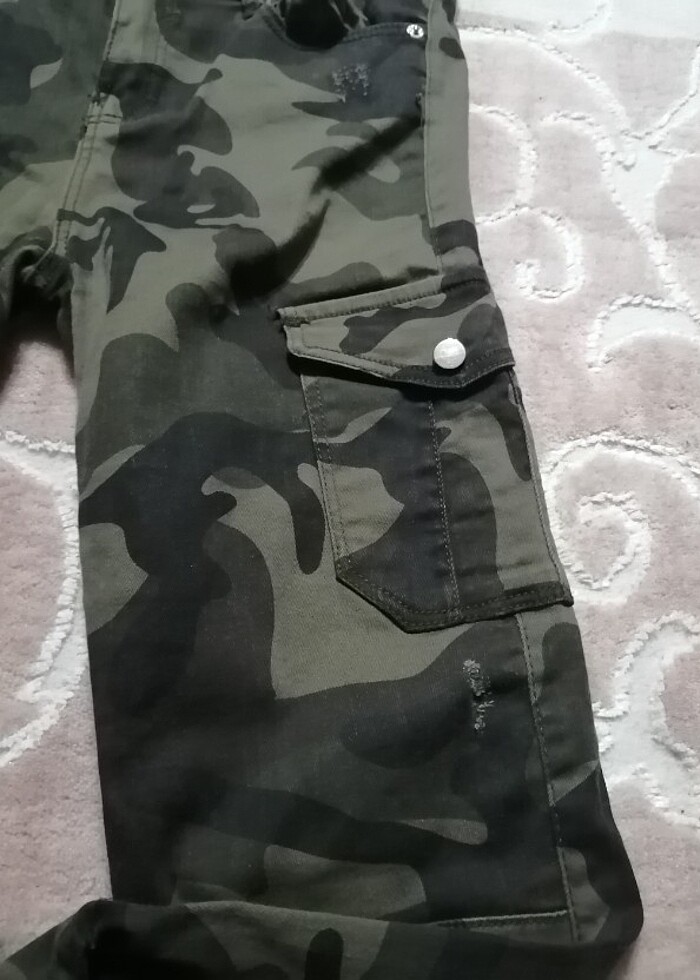 Kamuflaj desen pantalon - Görsel 3