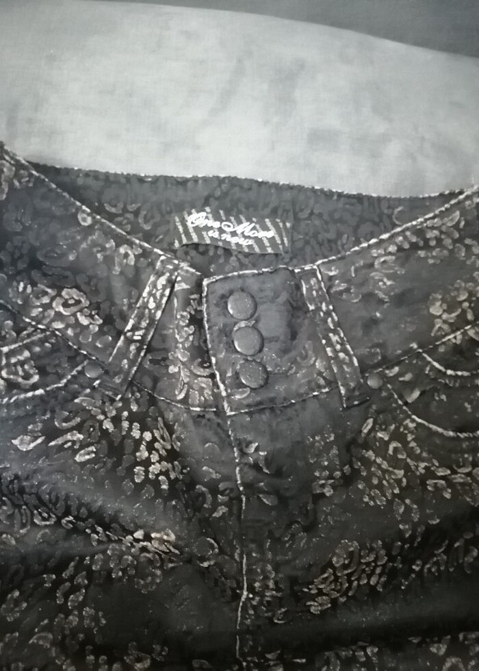 Desenli kısa etek - Görsel 3