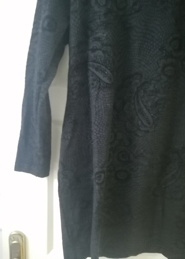 Uzun kollu mini elbise  - Görsel 3