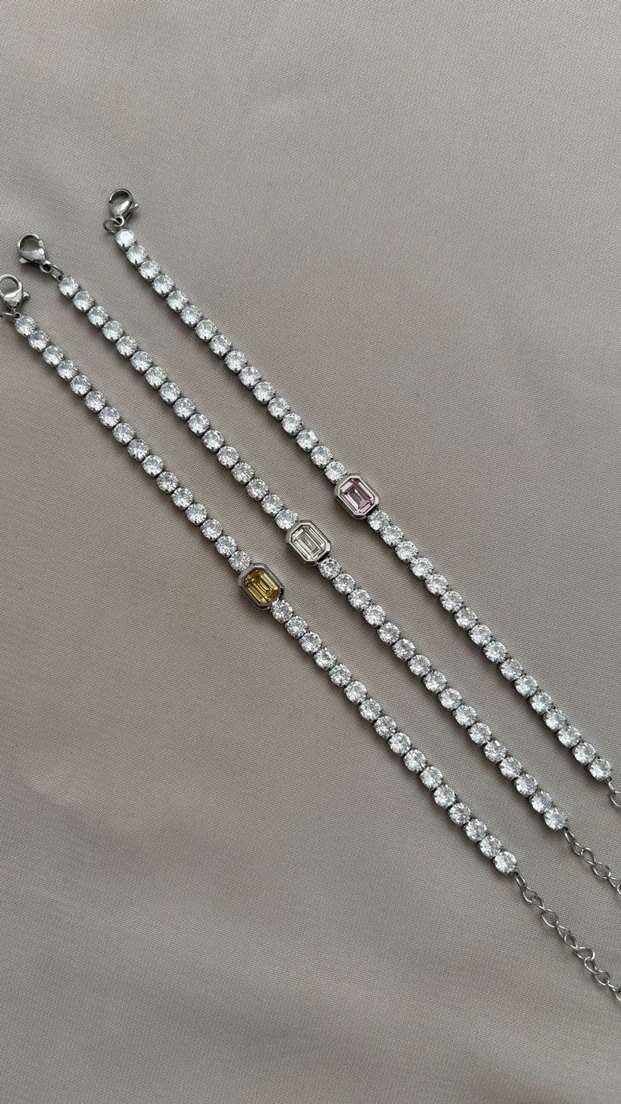 Renkli Taşlı Bileklik - Görsel 3