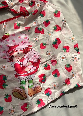 Çilek Kız Alışveriş Çantası - Görsel 3