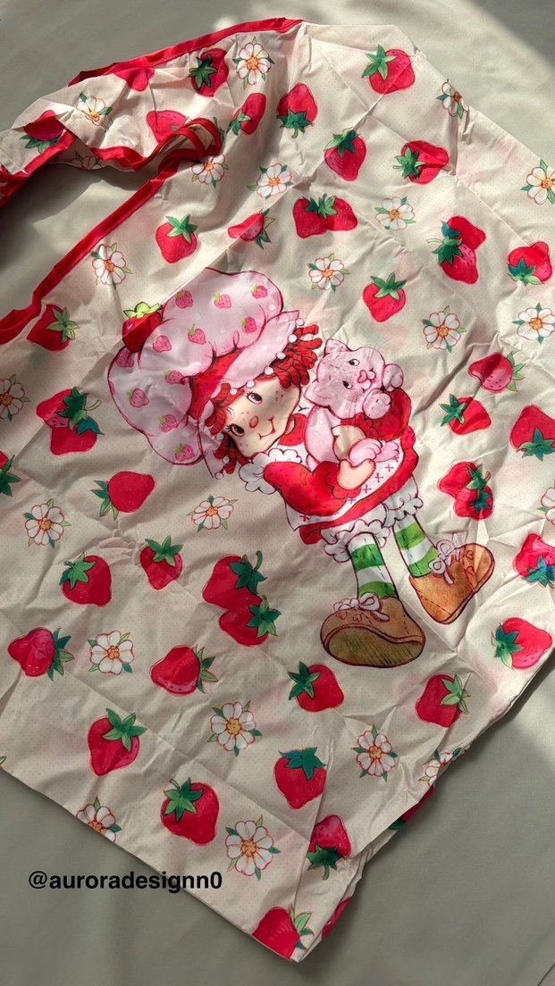 Çilek Kız Alışveriş Çantası - Görsel 2